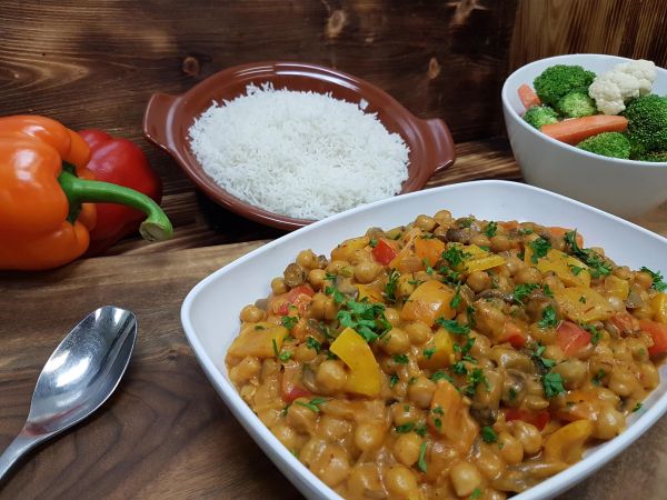 Chickpea and Veggie Curry