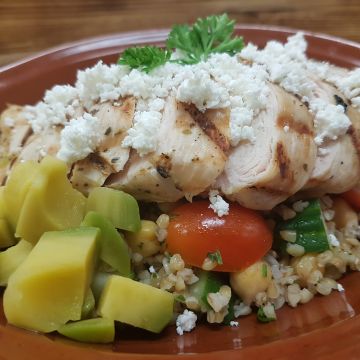 Taboulah Salad with Chicken